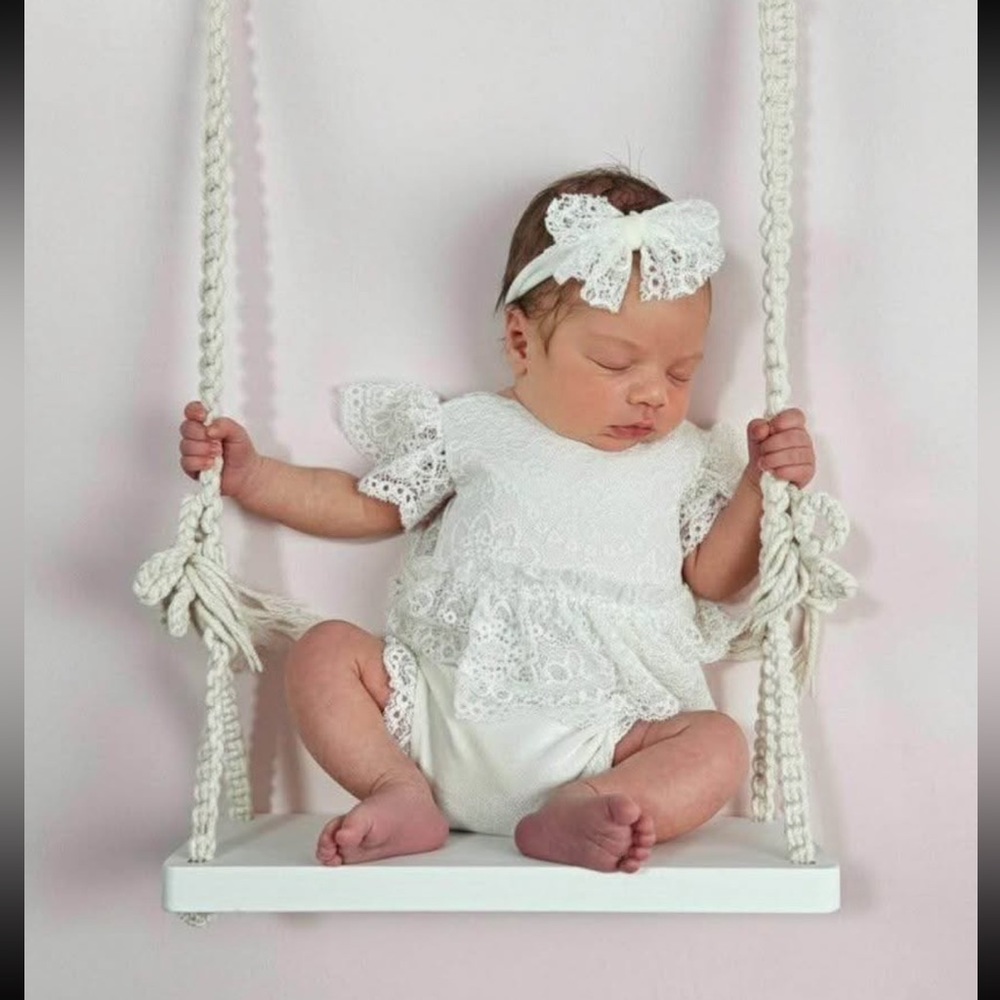 Baby swing photography prop